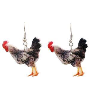 Rooster Earrings